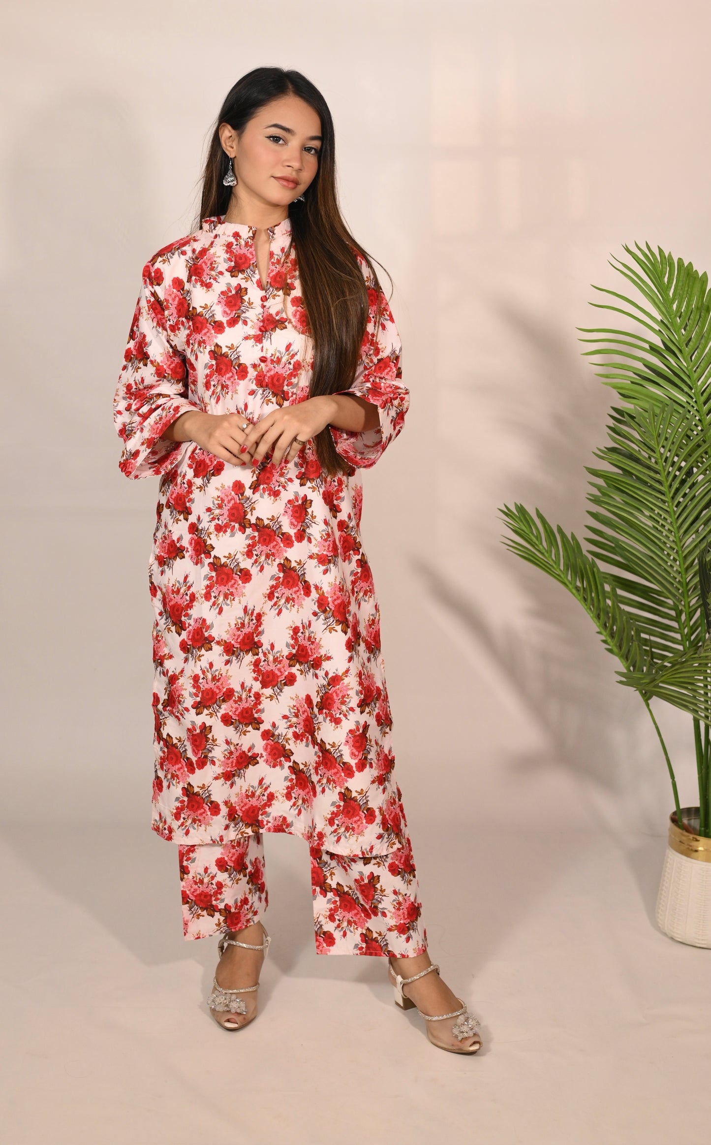 REDISH BLOOM CO-ORD-SET