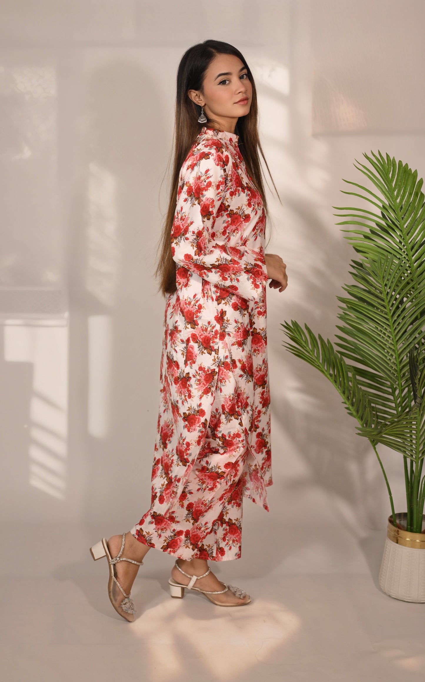 REDISH BLOOM CO-ORD-SET