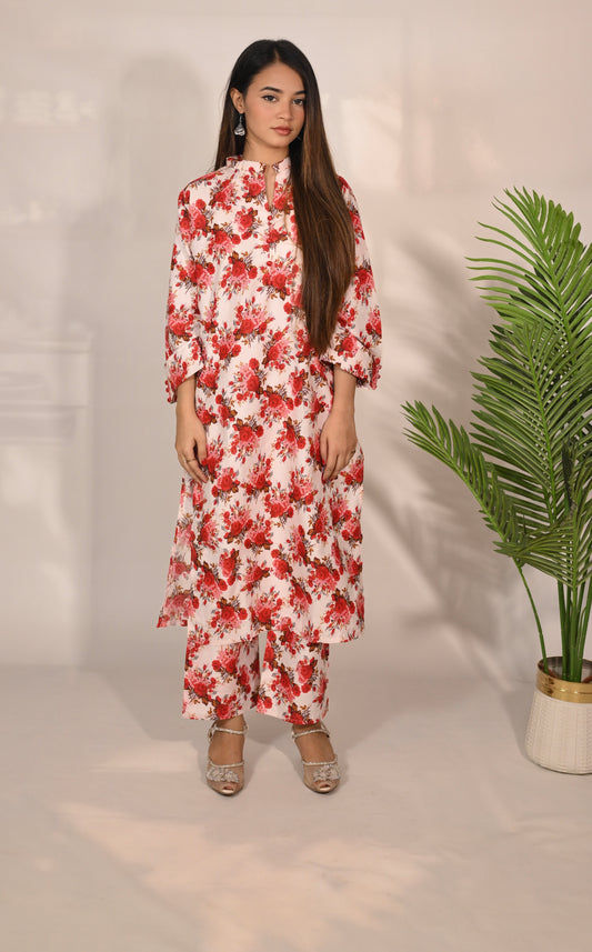 REDISH BLOOM CO-ORD-SET