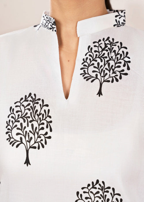 WHITE TREE CO-ORD -SET