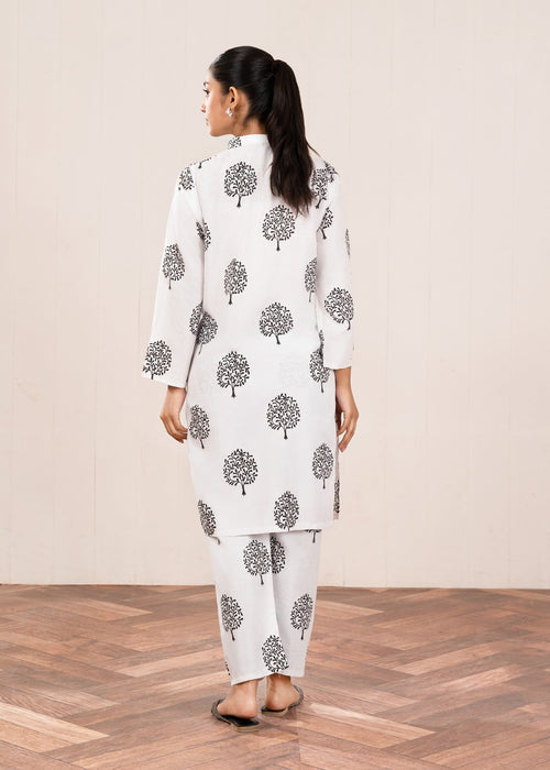 WHITE TREE CO-ORD -SET
