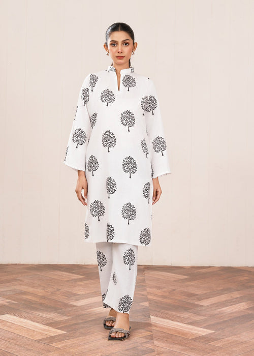WHITE TREE CO-ORD -SET
